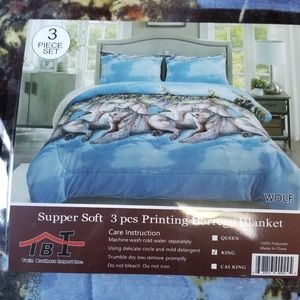 King size borrego blanket